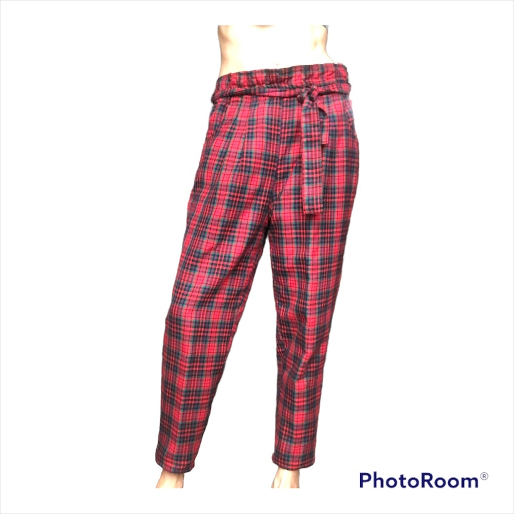 Vintage Hao Sheang Ni plaid pants.